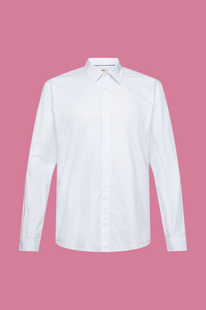 Koszula o fasonie slim fit ze wzorem na całej powierzchni, WHITE, detail image number 5