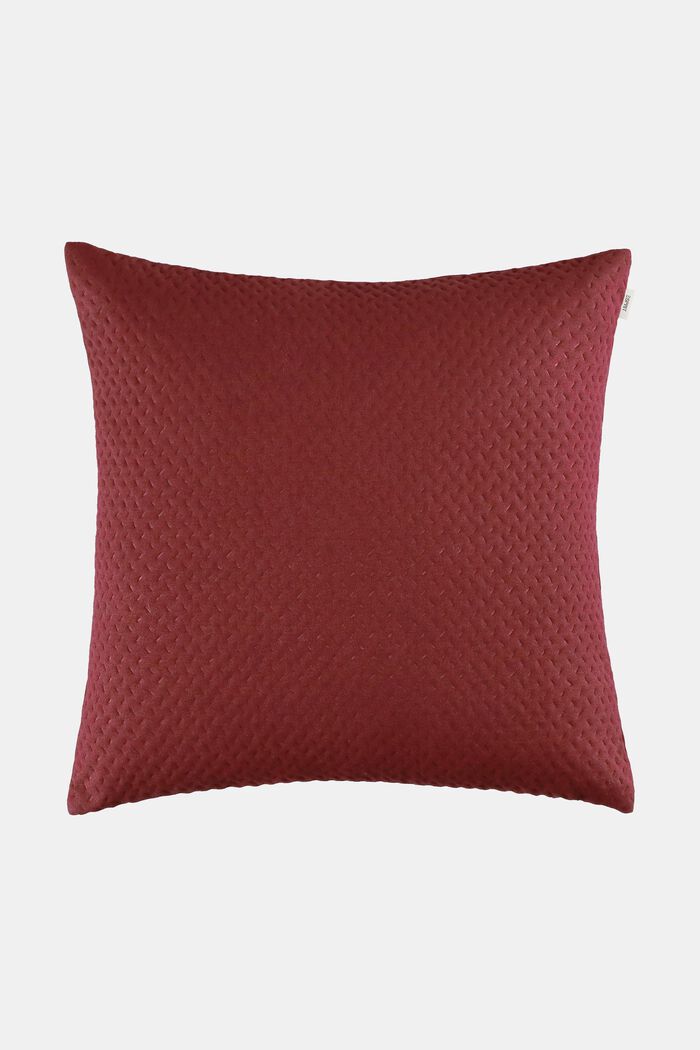 Duża poszewka na poduszkę z tkaniny, DARK RED, detail image number 0