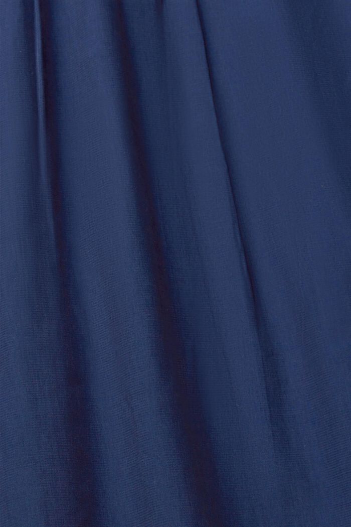 Bluzka z dekoltem w serek, LENZING™ ECOVERO™, NAVY, detail image number 1