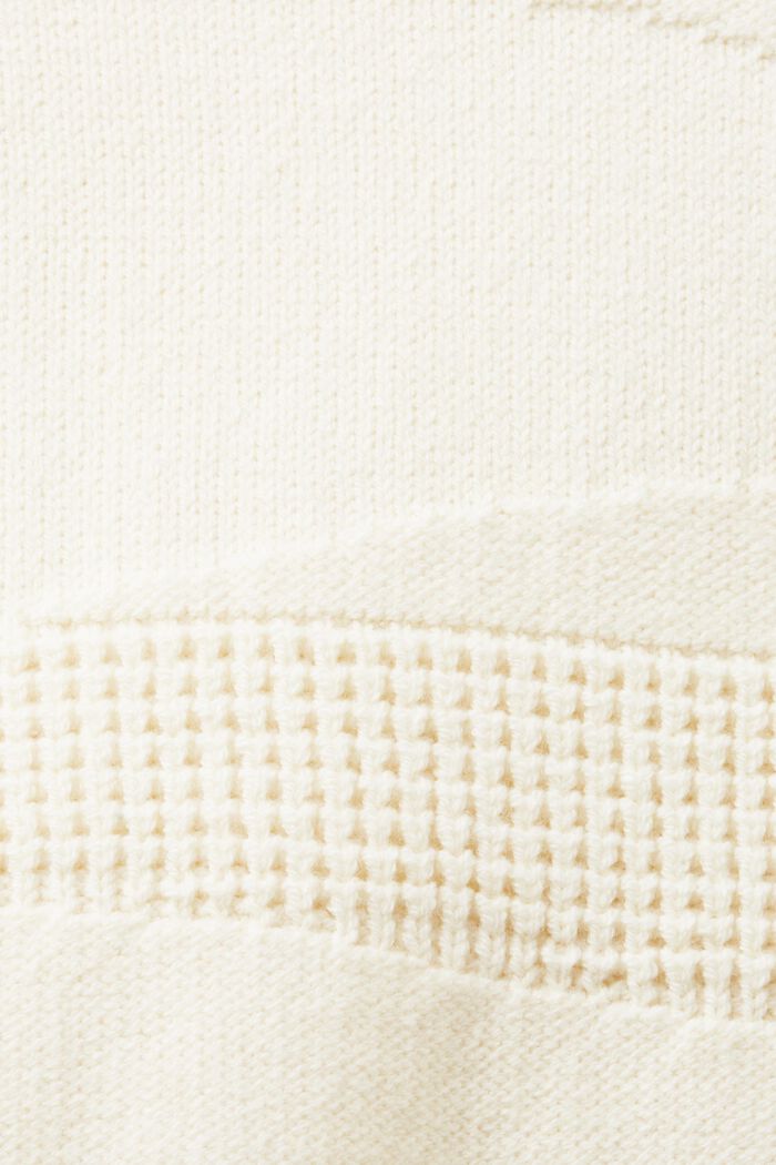 Żakardowy sweter z półgolfem, ICE, detail image number 5
