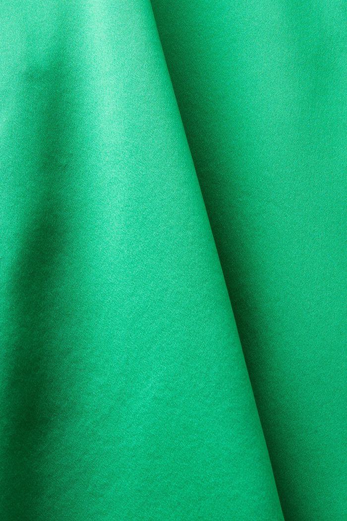 Koszula z jedwabnej satyny, GREEN, detail image number 4