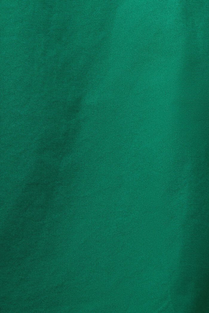 Koszula w stylu utility z bawełny, DARK GREEN, detail image number 4