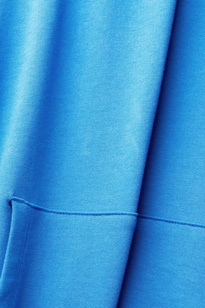 Bluza z kapturem z nadrukiem na plecach, BRIGHT BLUE, detail image number 5