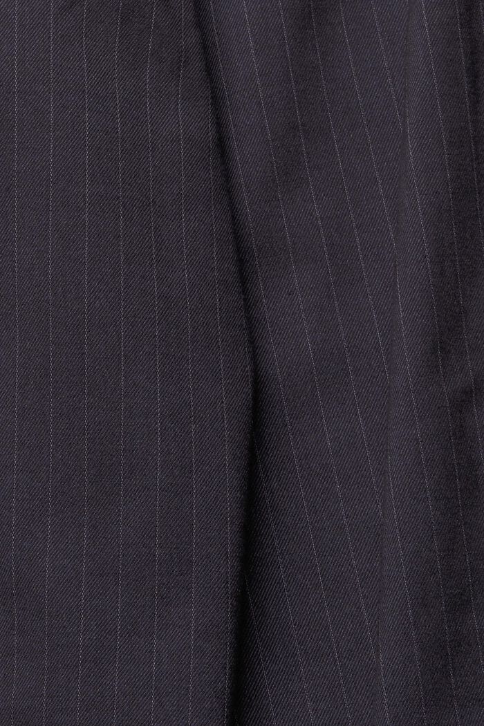 Spodnie w cienkie prążki, NAVY, detail image number 5