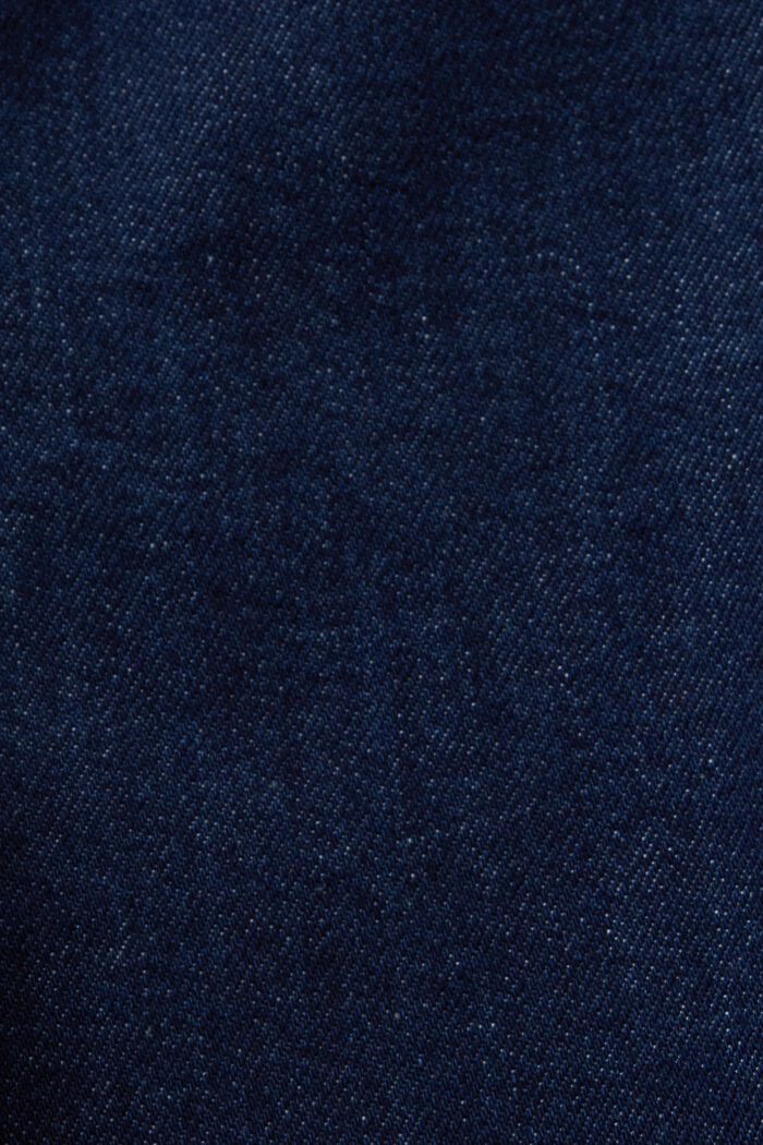 Dżinsy z wysokim stanem i prostymi nogawkami, BLUE RINSE, detail image number 6