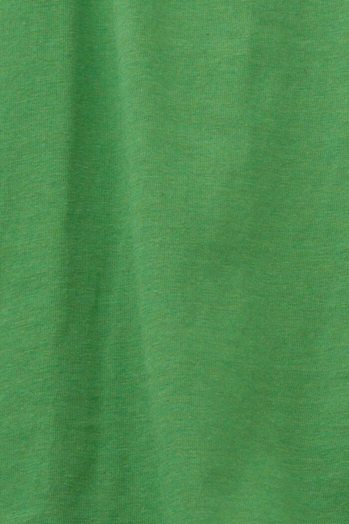 Melanżowa koszulka polo, LEAF GREEN, detail image number 5