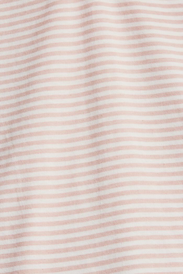 Koszula nocna z dżerseju, mieszanka z bawełną ekologiczną, OLD PINK, detail image number 1