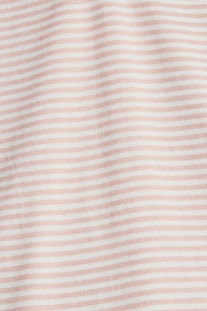 Koszula nocna z dżerseju, mieszanka z bawełną ekologiczną, OLD PINK, detail image number 4