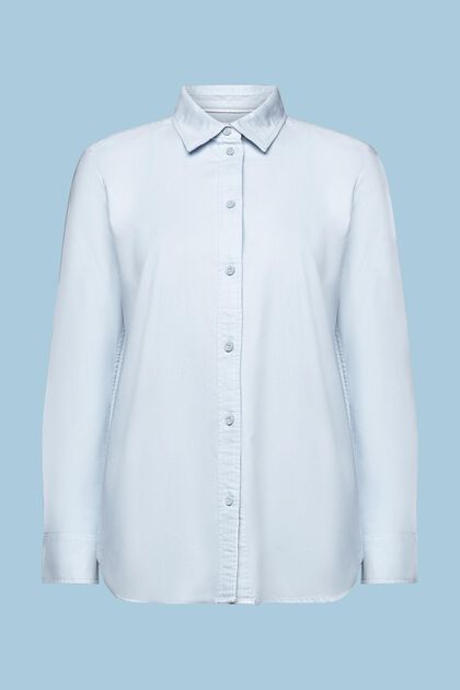 Bluzka koszulowa z tkaniny Oxford