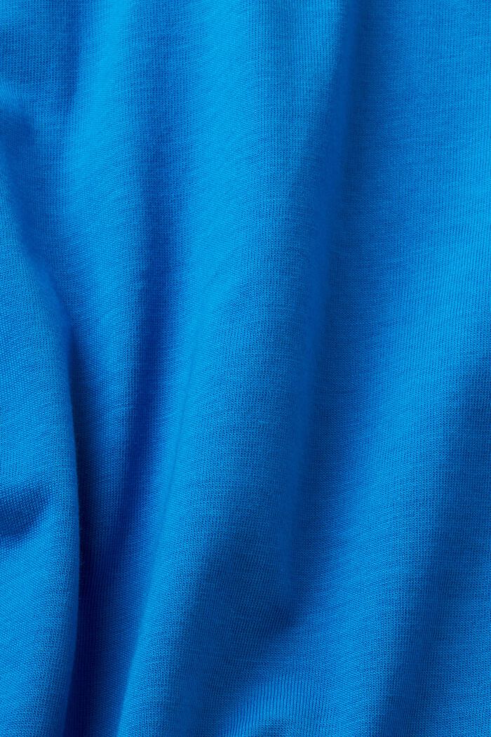 T-shirt z nadrukiem serca, BLUE, detail image number 5