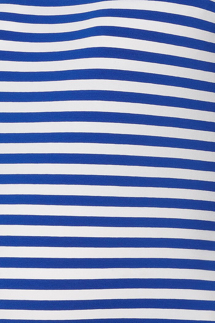 MATERNITY T-shirt w paski, ELECTRIC BLUE, detail image number 3