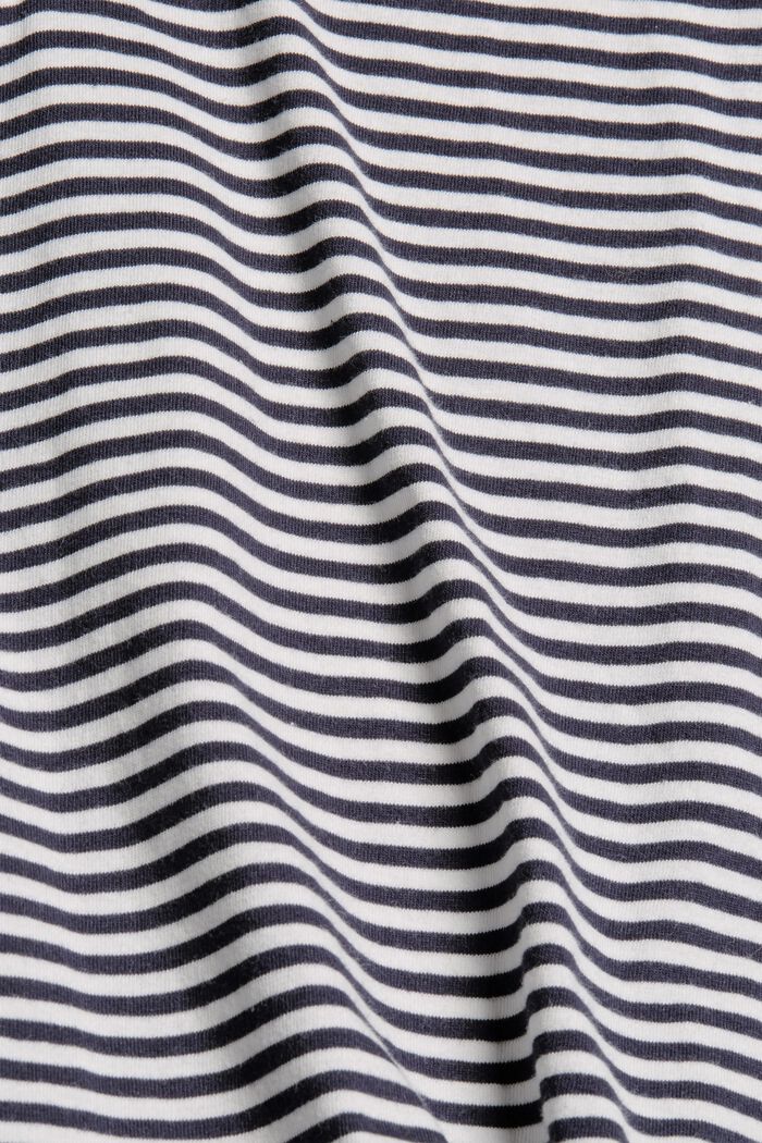 Góra od piżamy, 100% bawełny ekologicznej, NAVY, detail image number 4
