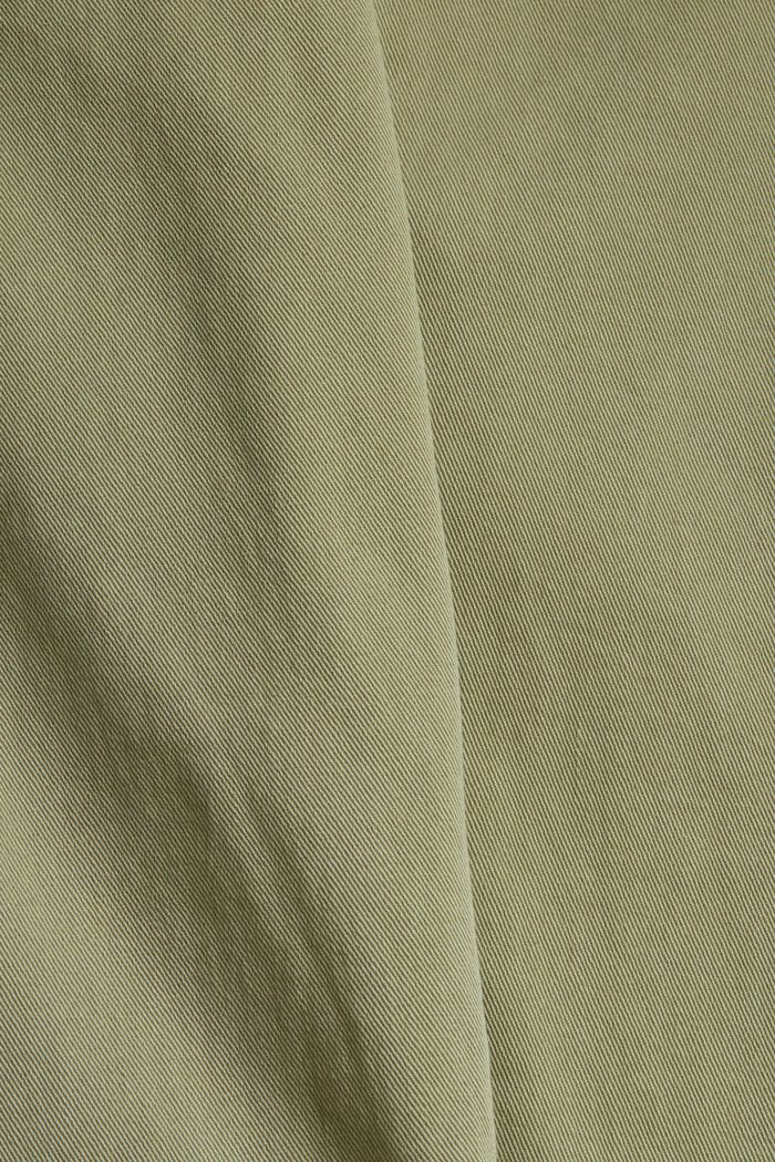 Elastyczne spodnie z zamkiem, LIGHT KHAKI, detail image number 1