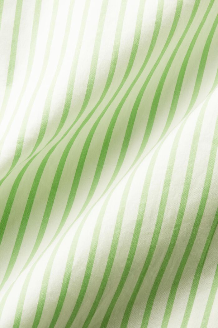 Koszula w paski z przypinanym kołnierzykiem, GREEN, detail image number 5