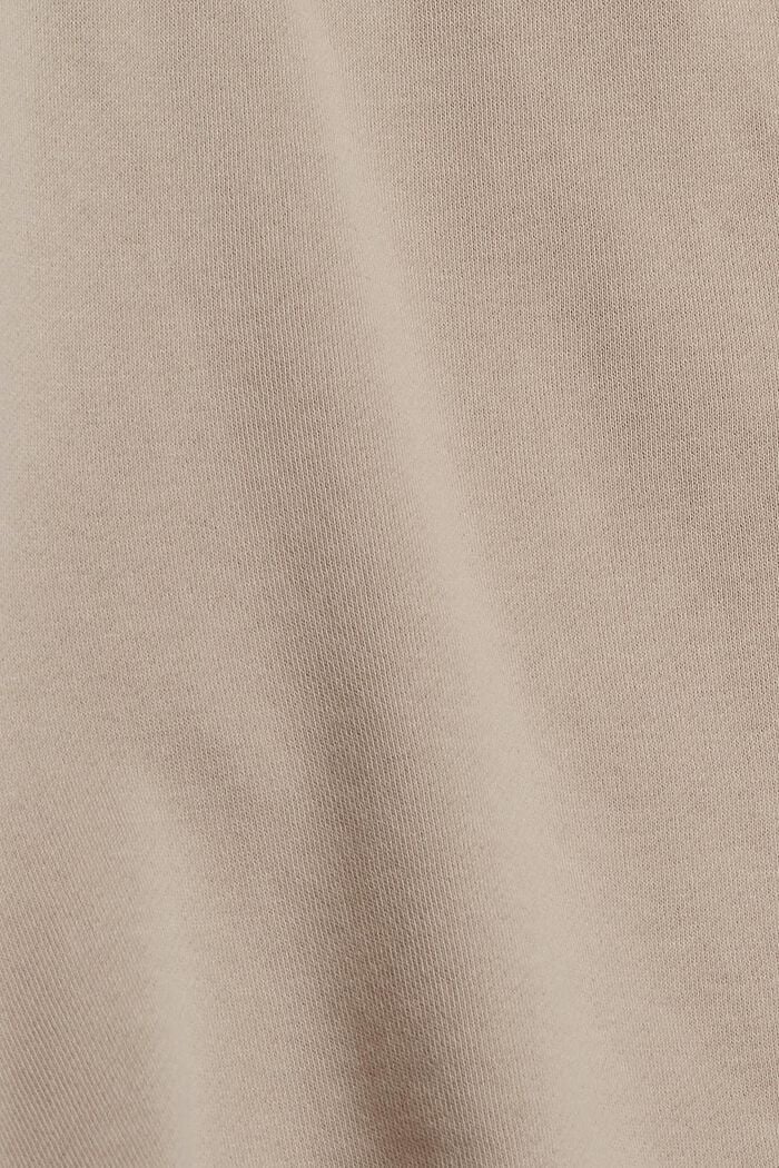 Szorty z dzianiny dresowej z bawełny, LIGHT TAUPE, detail image number 1