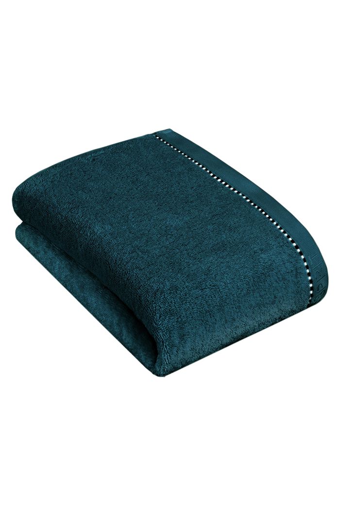 Z TENCELEM™: seria jednokolorowych ręczników z froty, DARK PETROL, detail image number 2