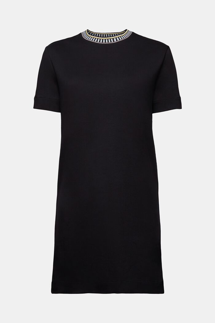 Sukienka mini z krótkim rękawem, BLACK, detail image number 5
