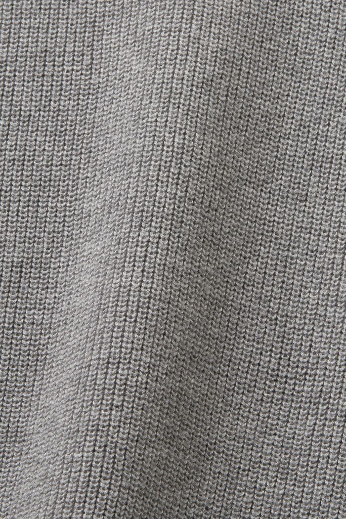 Sweter z golfem i rękawami à la nietoperz, MEDIUM GREY, detail image number 4