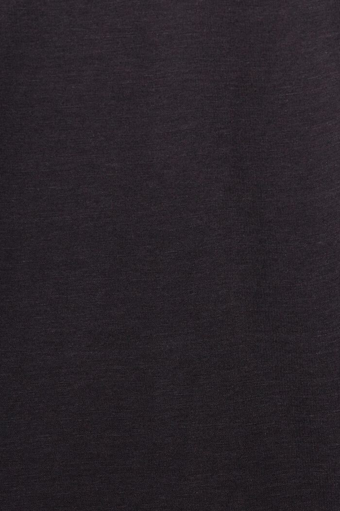 Koszulki z długim rękawem, TENCEL™, 2 szt. w opakowaniu, NEW BLACK, detail image number 6