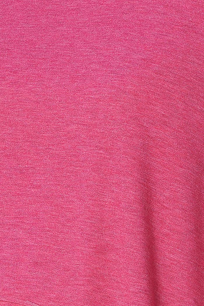MATERNITY T-shirt ułatwiający karmienie, PINK FUCHSIA, detail image number 4