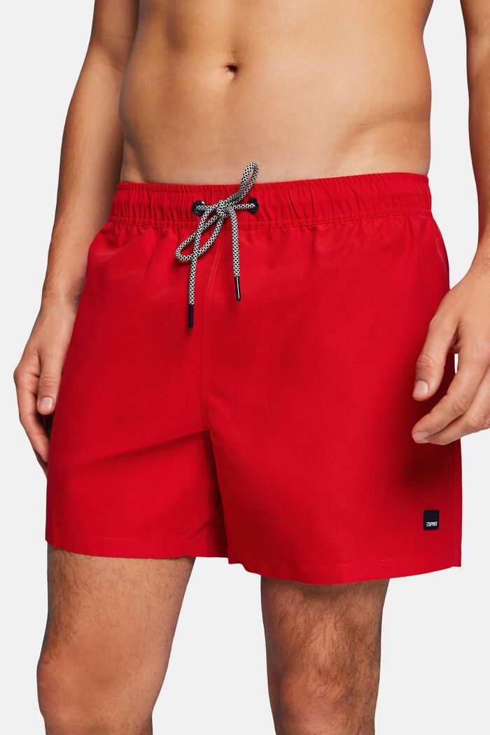 Spodnie plażowe z elastycznym pasem, ORANGE RED, detail image number 2