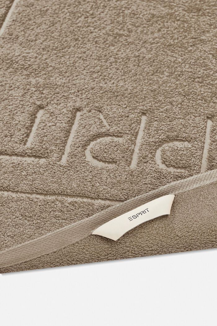 Mata łazienkowa z materiału frotte, 100% bawełny, MOCCA, detail image number 1