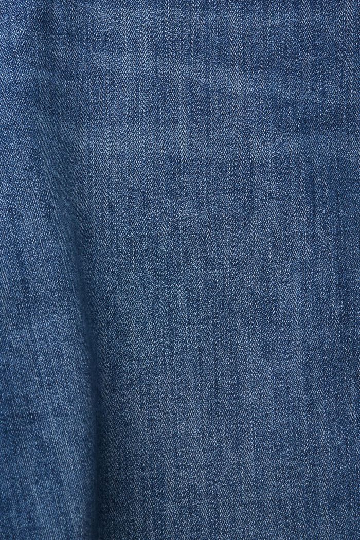 Dżinsowe szorty ze streczem, BLUE MEDIUM WASHED, detail image number 6