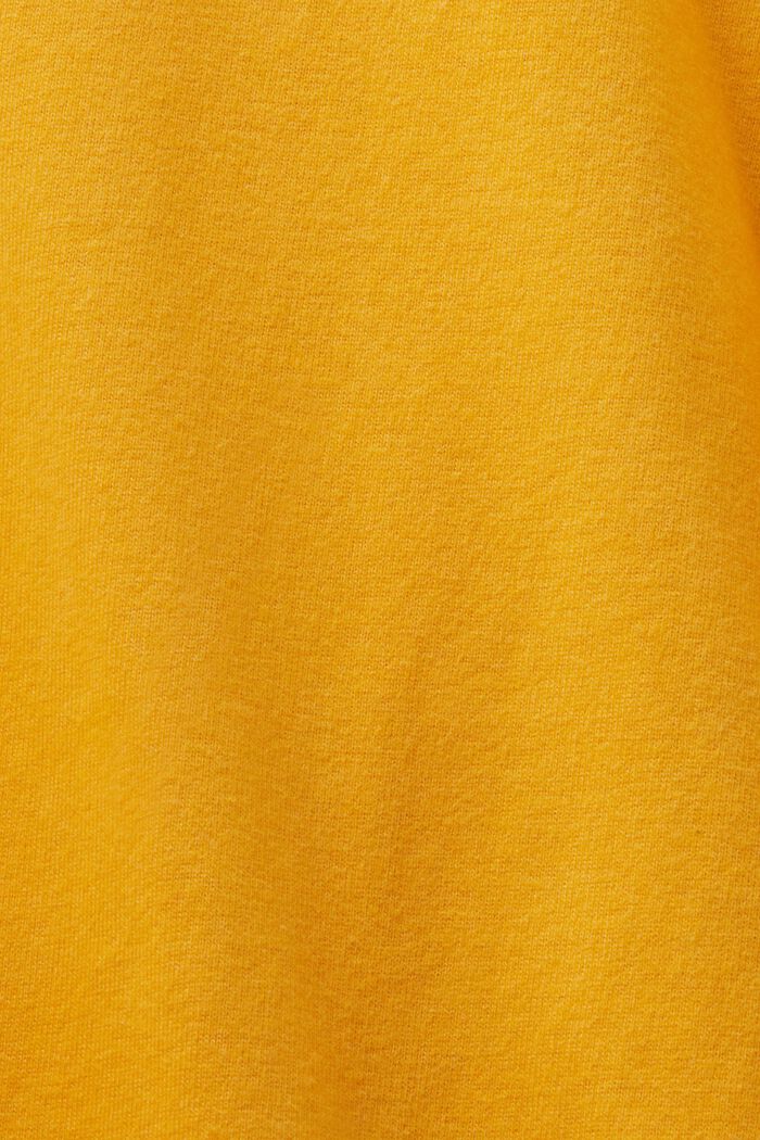 Koszulka z długim rękawem i okrągłym dekoltem, GOLDEN ORANGE, detail image number 6