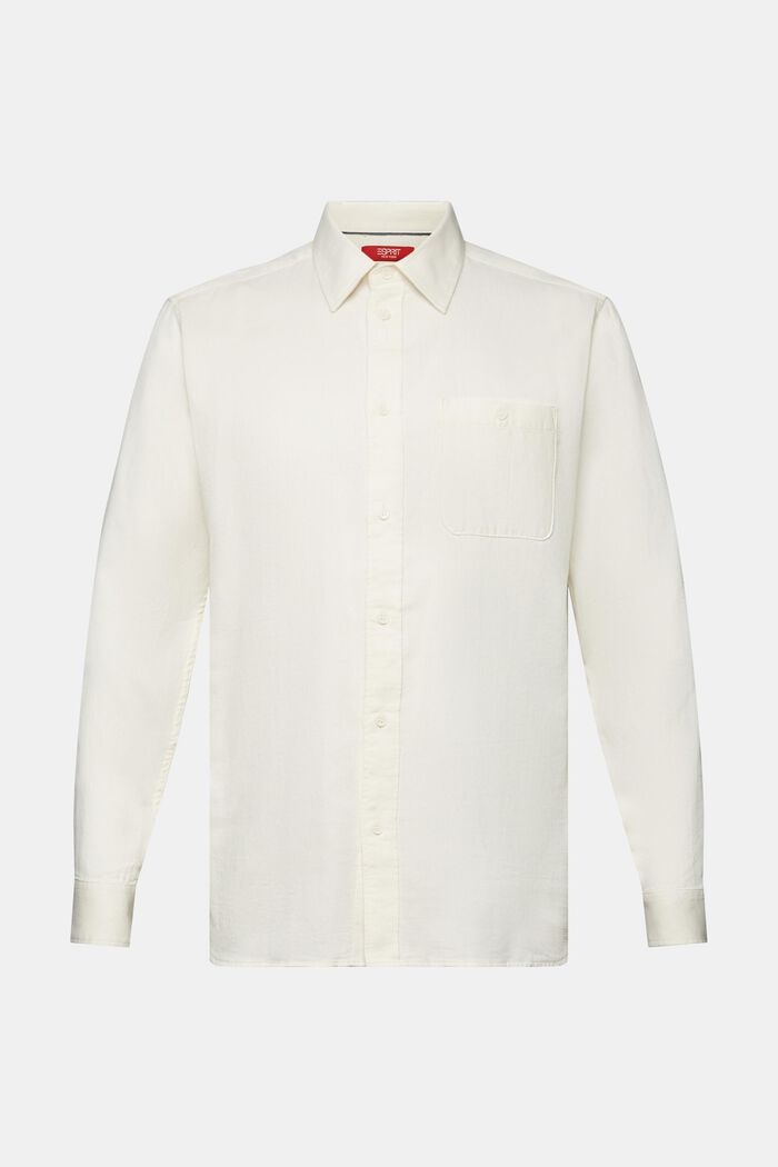 Fakturowana koszulka o fasonie slim fit, 100% bawełny, ICE, detail image number 6