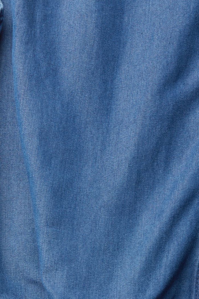 Kombinezon w dżinsowym stylu, TENCEL™, BLUE MEDIUM WASHED, detail image number 4
