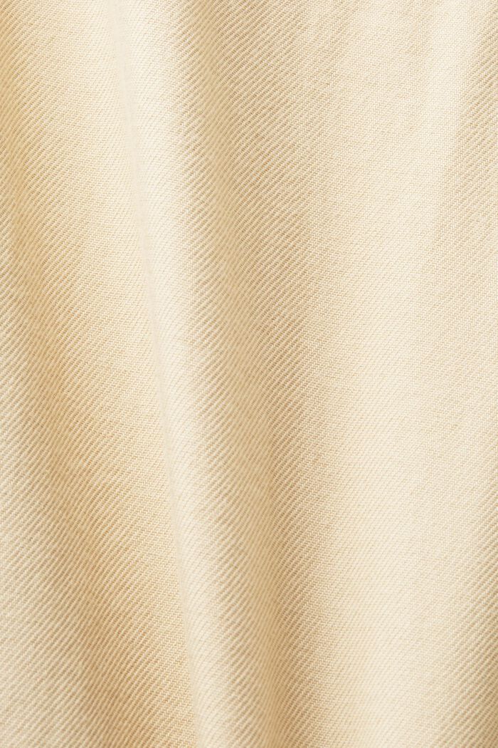 Kurtka koszulowa z twillu, 100% bawełna, SAND, detail image number 4