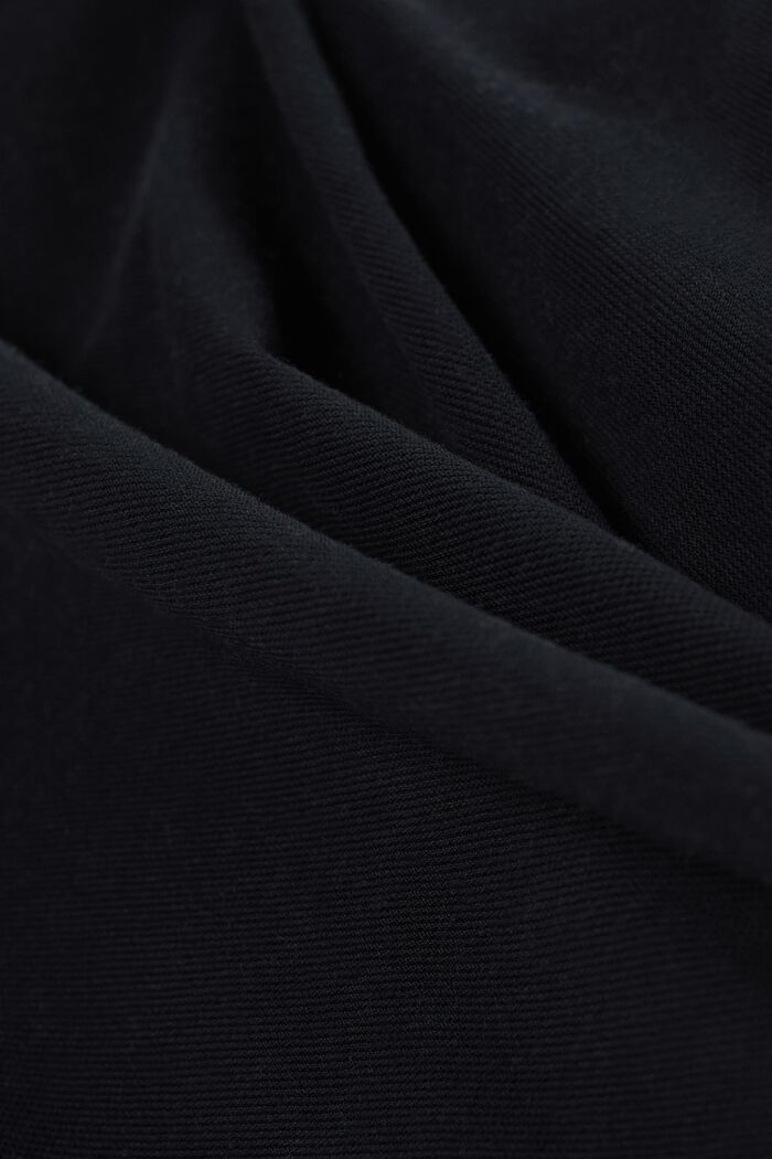 Koszulka polo z piki z bawełny pima, BLACK, detail image number 4