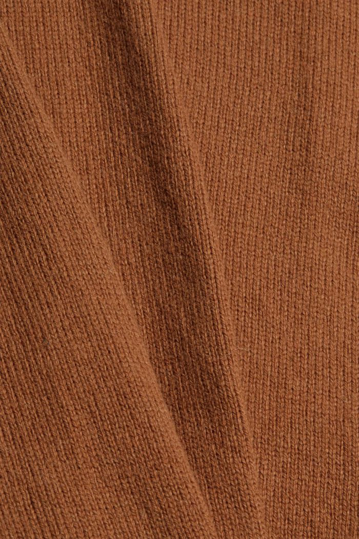 Z wełną: warstwowy sweter, TOFFEE, detail image number 4