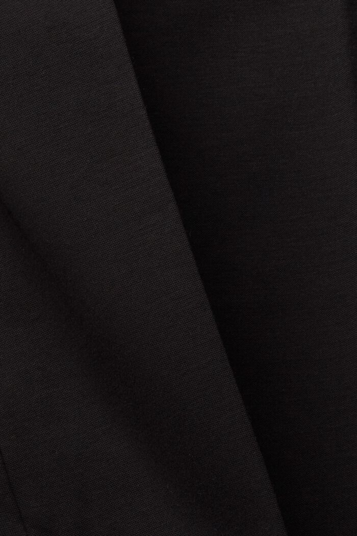Zwężane spodnie SPORTY PUNTO mix & match, BLACK, detail image number 6