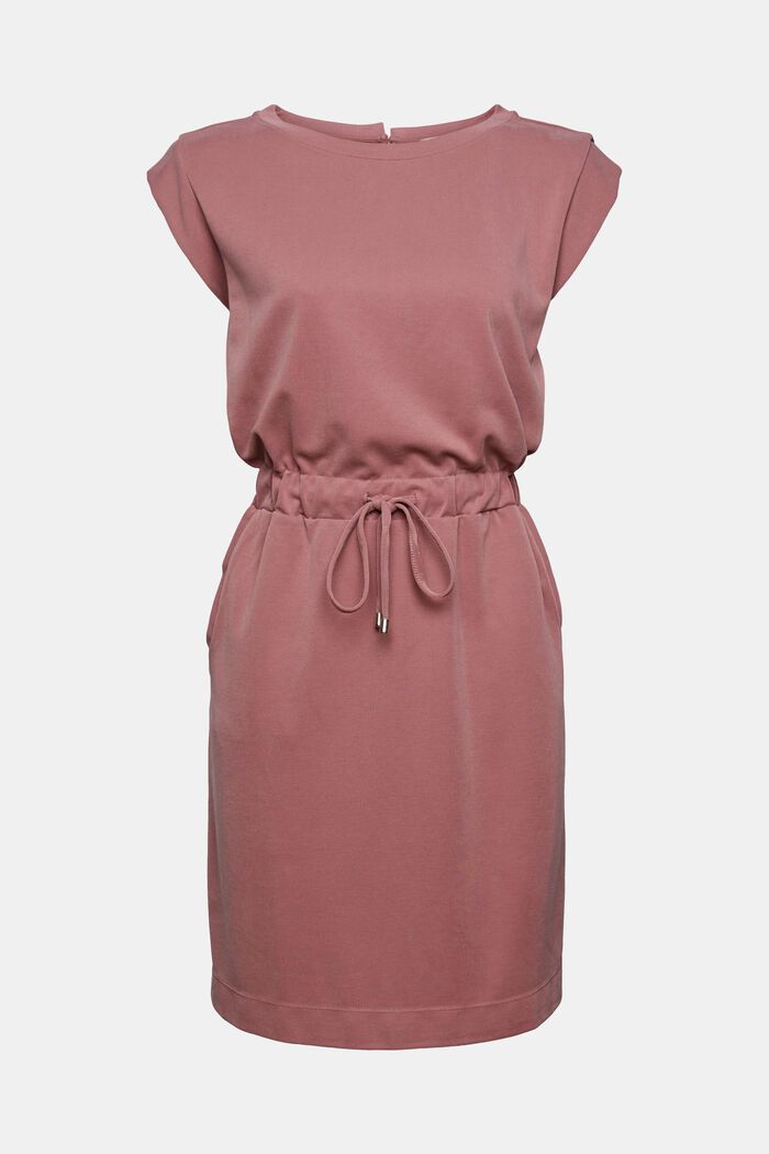 Z włóknem TENCEL™: sukienka z troczkiem, MAUVE, detail image number 6