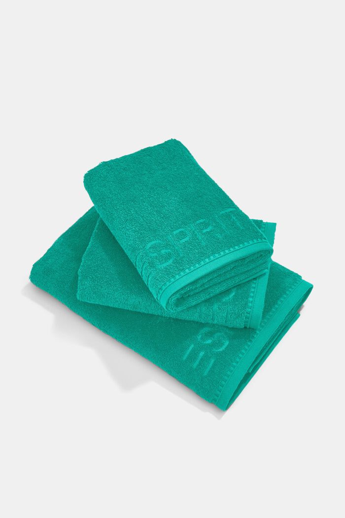 Z włóknem TENCEL™: zestaw 3 ręczników z froty, OCEAN TEA, detail image number 0