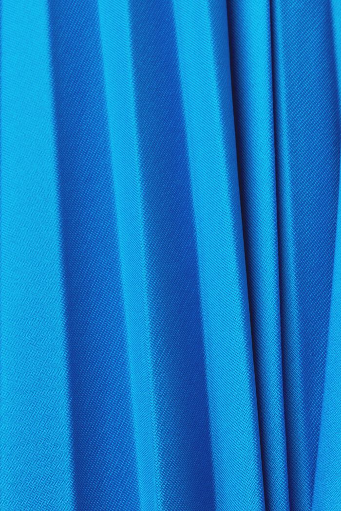 Plisowana spódnica midi, BLUE, detail image number 6