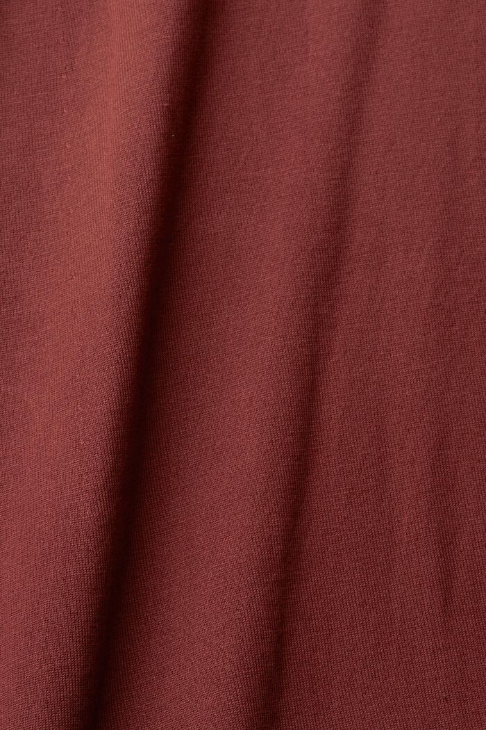Dzianinowa sukienka mini, BORDEAUX RED, detail image number 1