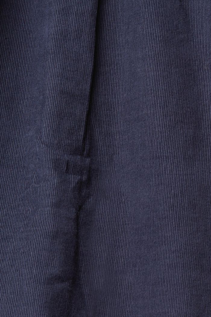 Sztruksowa bluzka, NAVY, detail image number 1