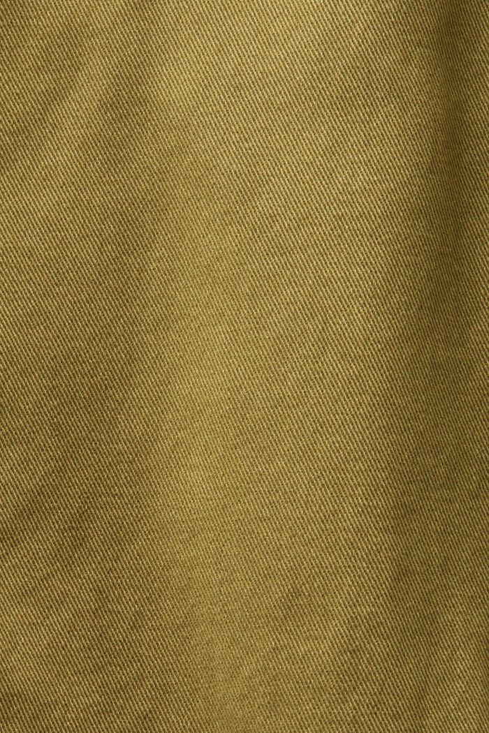 Spódnica midi w stylu bojówek, LIGHT KHAKI, detail image number 5