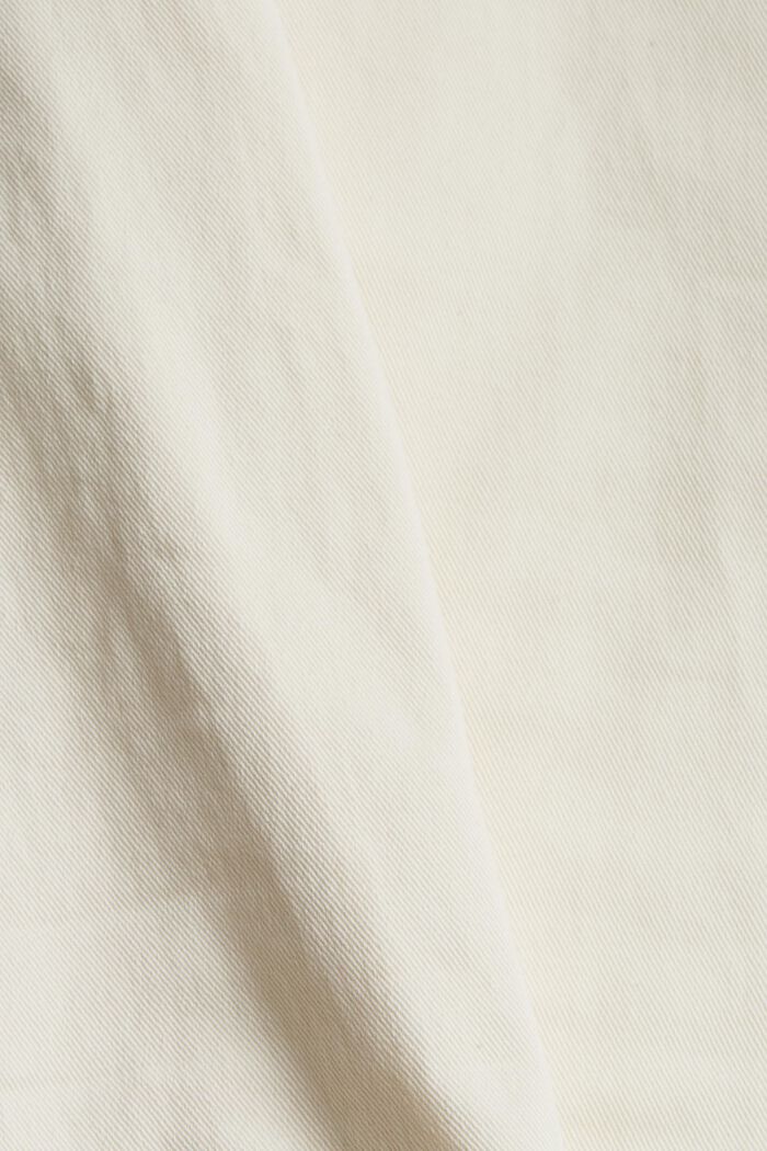 Elastyczne spodnie z zamkiem, OFF WHITE, detail image number 1
