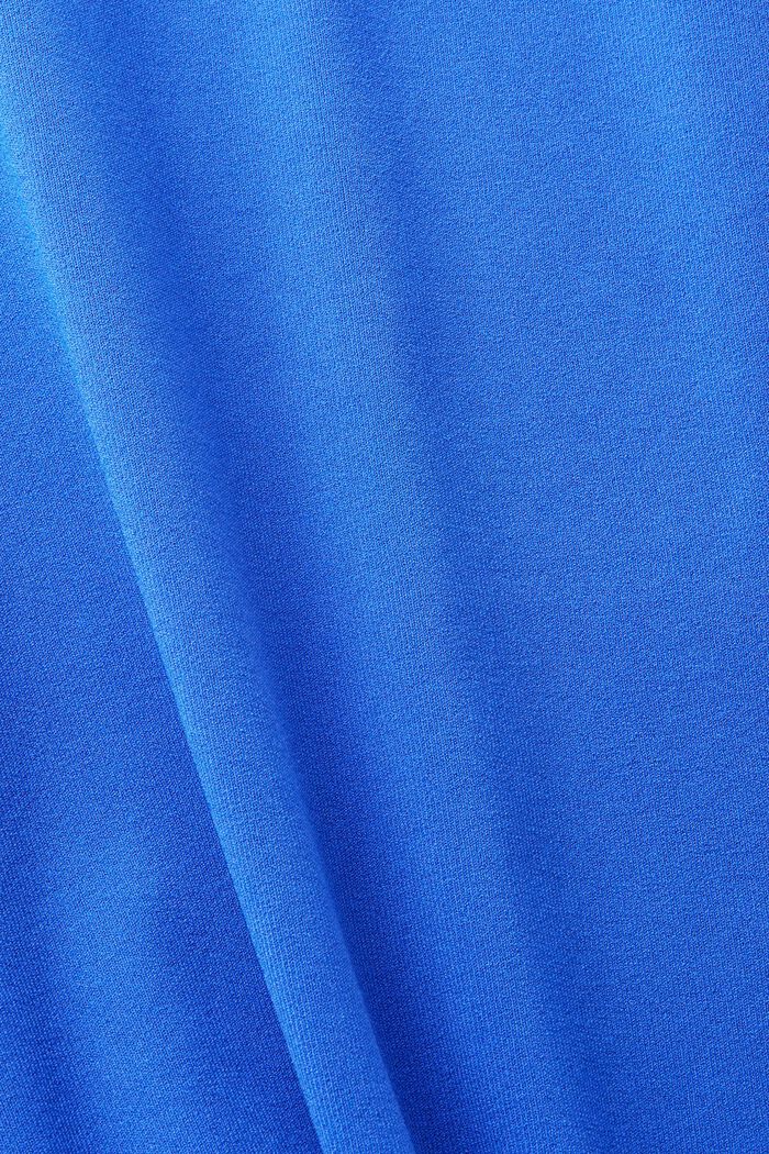 Sukienka mini z dzianiny technicznej, BLUE, detail image number 5