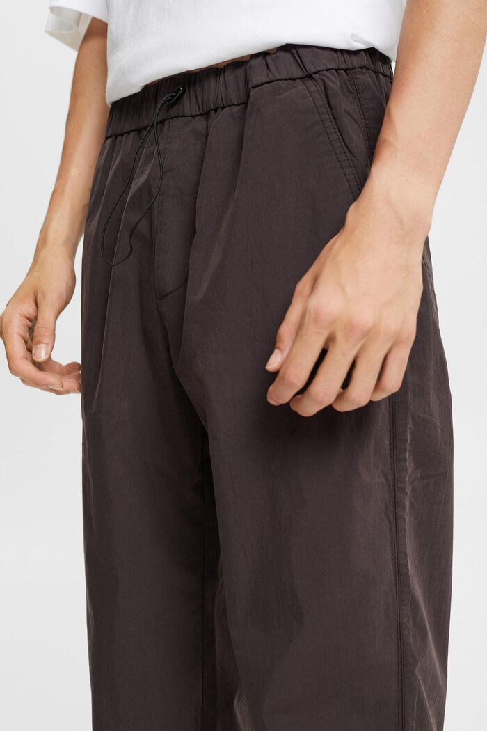 Spodnie z elastycznym pasem, BLACK, detail image number 2