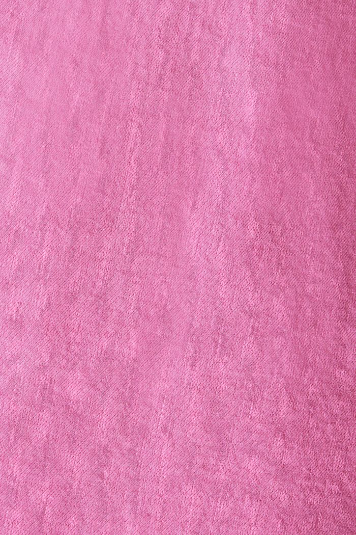 Z konopiami: spódnica z wiązanym paskiem, PINK FUCHSIA, detail image number 4