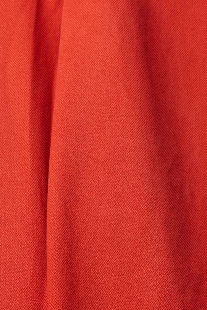 Spodnie o fasonie mom, ORANGE RED, detail image number 1