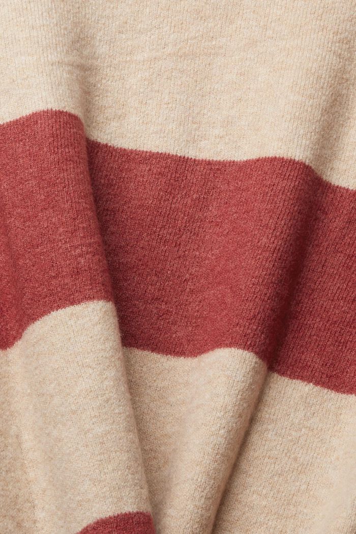 Z wełną: puszysty sweter, TERRACOTTA, detail image number 1