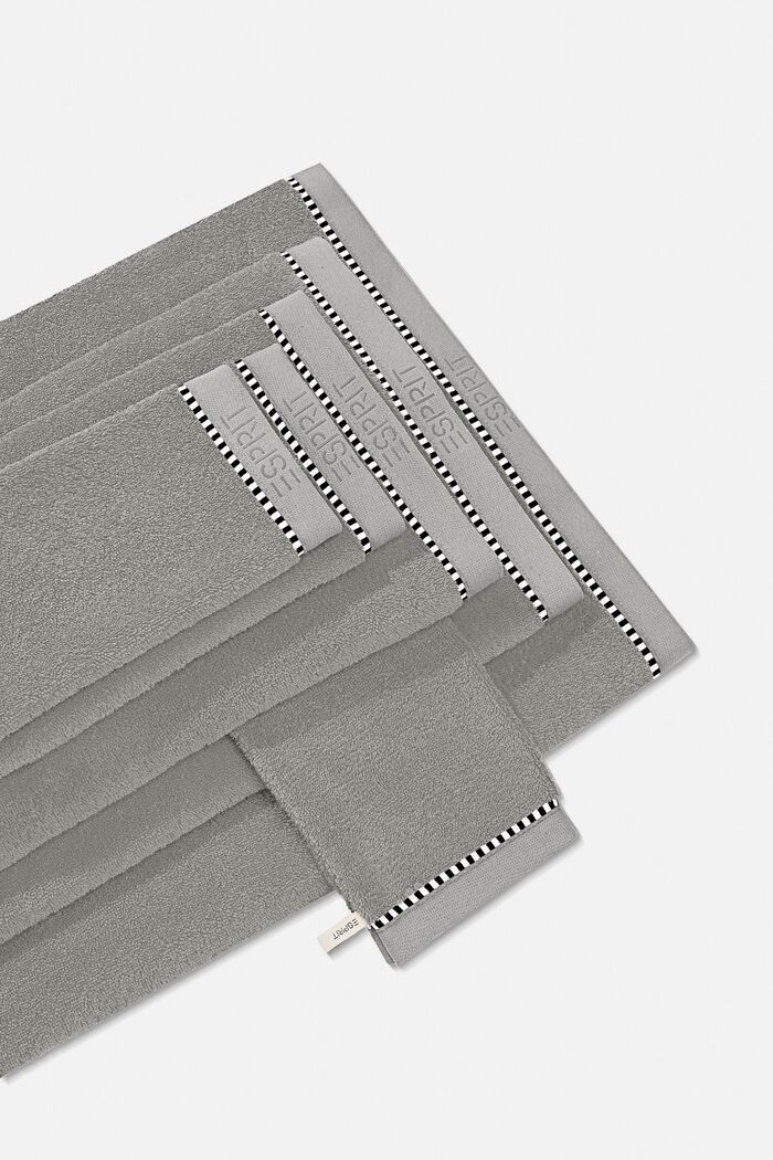 Z TENCELEM™: seria jednokolorowych ręczników z froty, STONE, detail image number 4