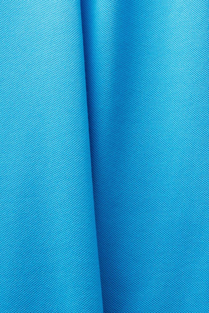 Koszulka polo z logo, BLUE, detail image number 4