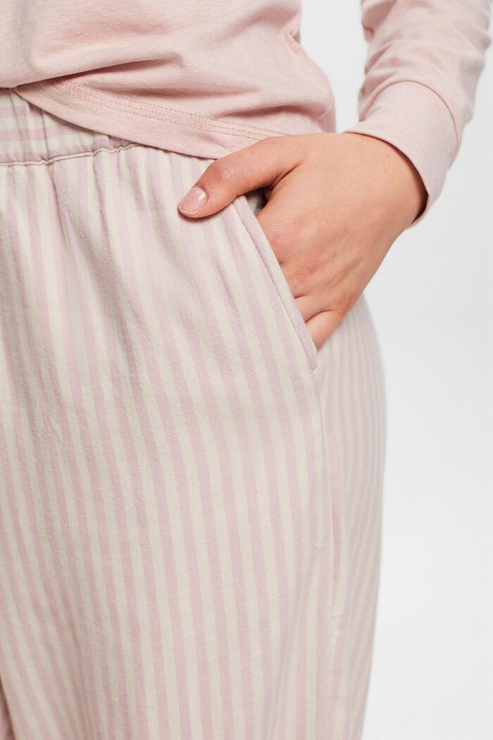 Flanelowe spodnie od piżamy, LIGHT PINK, detail image number 2