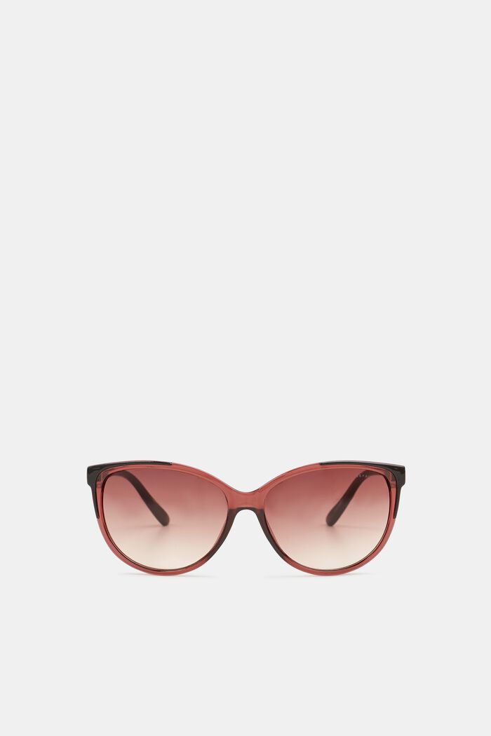 Okulary przeciwsłoneczne z przezroczystymi oprawkami, CRANBERRY, detail image number 0